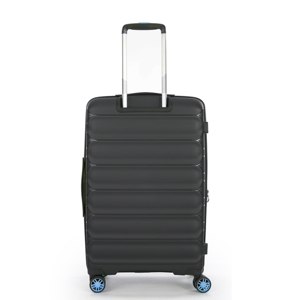 Βαλίτσα σκληρή Μεσαία DIELLE 100/60 66x44x28/31 cm Μαύρο